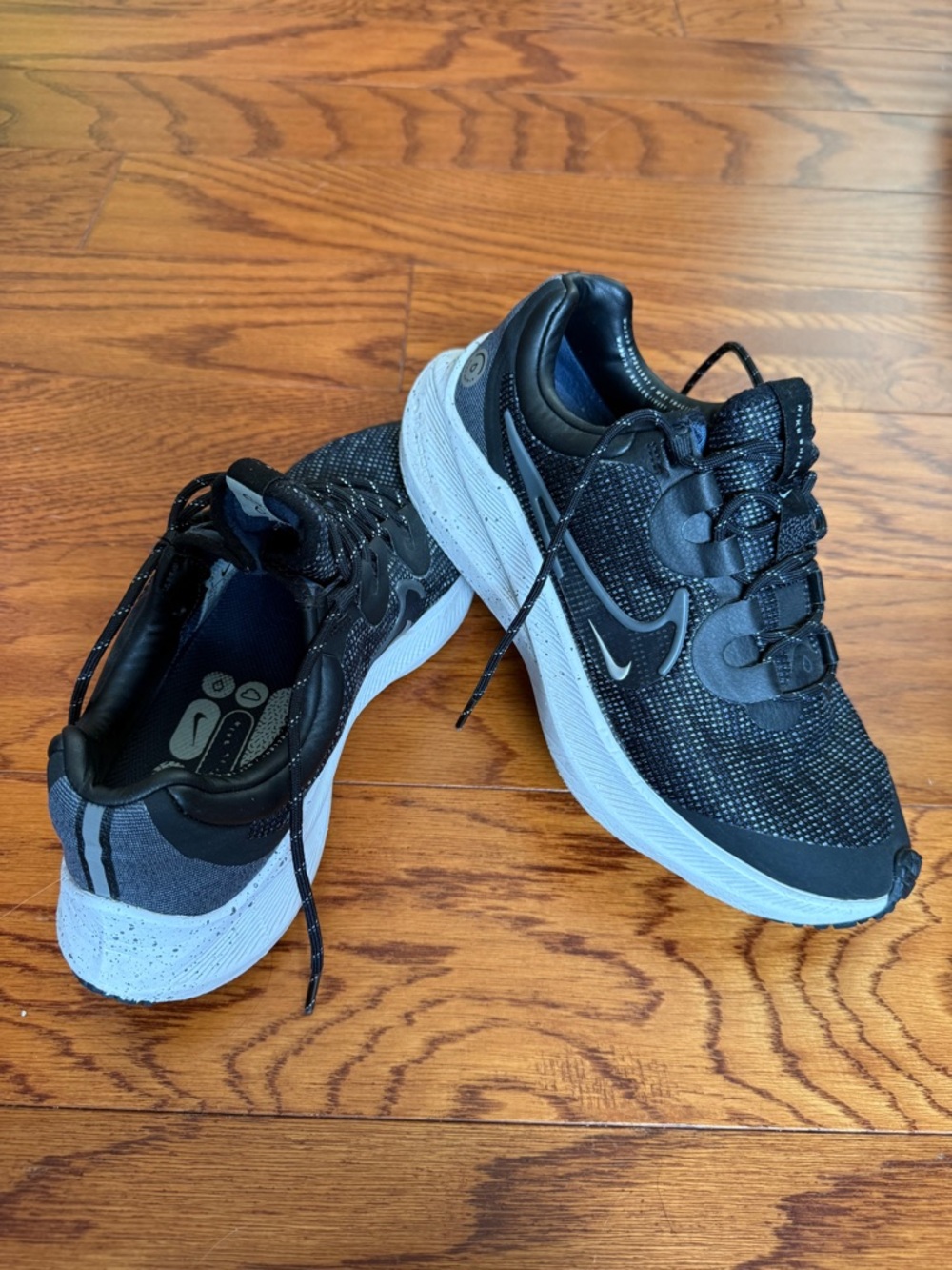 Nike Black and White Weather & Rain proof Running Sneakers